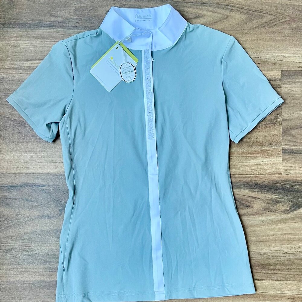 Samshield Premium Riding Show Shirt with Swarovski Crystals